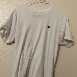 Into The AM Men’s Logo White T-Shirt Basic Tee Medium Size